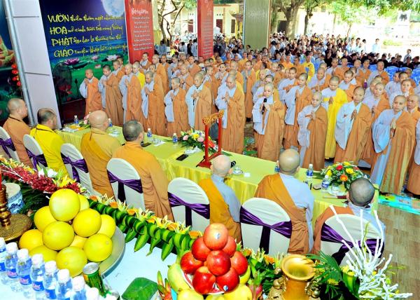 Thanh Hóa: Hạ trường Hương Quang tổ chức lễ Khai Pháp PL.2563