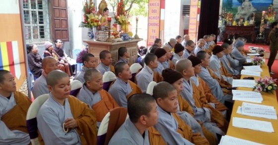 Thanh Hóa: HT. Thích Bảo Nghiêm giảng kinh A Di Đà tại chùa Thanh Hà 24