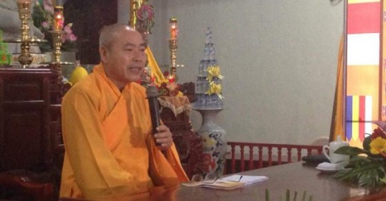 Thanh Hóa: HT. Thích Viên Giác chia sẻ pháp thoại tại chùa Thanh Hà 3