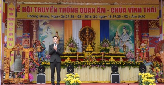 Thanh Hóa: Khai mạc lễ hội truyền thống Quan Âm chùa Vĩnh Thái năm 2016. 11