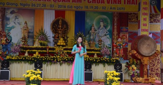 Thanh Hóa: Khai mạc lễ hội truyền thống Quan Âm chùa Vĩnh Thái năm 2016. 4