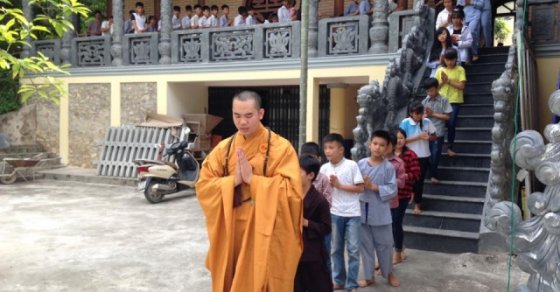 Thanh hóa: Khóa tu tuổi trẻ tại chùa Vĩnh Thái 10
