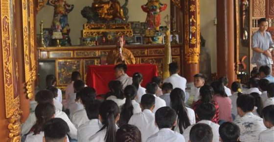 Thanh hóa: Khóa tu tuổi trẻ tại chùa Vĩnh Thái 16