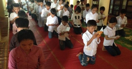 Thanh hóa: Khóa tu tuổi trẻ tại chùa Vĩnh Thái 2