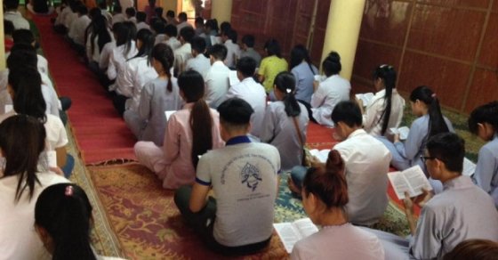 Thanh hóa: Khóa tu tuổi trẻ tại chùa Vĩnh Thái 3