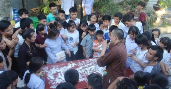 Thanh hóa: Khóa tu tuổi trẻ tại chùa Vĩnh Thái 45
