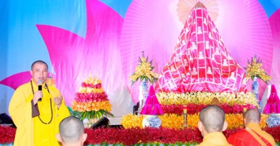 Thanh Hóa: Lễ an vị Tôn tượng Phật ngọc hòa bình thế giới tại Chùa Khánh Quang 4