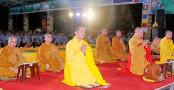 Thanh Hóa: Lễ an vị Tôn tượng Phật ngọc hòa bình thế giới tại Chùa Khánh Quang 7