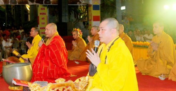 Thanh Hóa: Lễ an vị Tôn tượng Phật ngọc hòa bình thế giới tại Chùa Khánh Quang 8