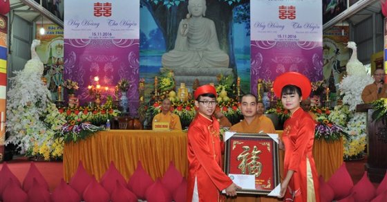 Thanh Hóa: Lễ Hằng Thuận Huy Hoàng - Thu Huyền tại chùa Thanh Hà 26