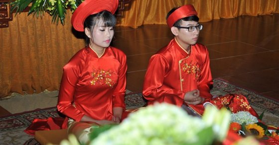 Thanh Hóa: Lễ Hằng Thuận Huy Hoàng - Thu Huyền tại chùa Thanh Hà 6