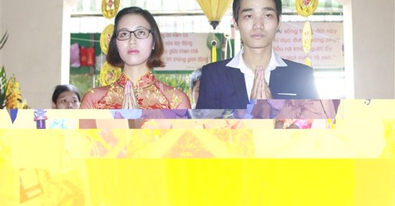Thanh Hóa: Lễ Hằng thuận Tuấn Anh – Thị Thơm tại chùa Giáng 20