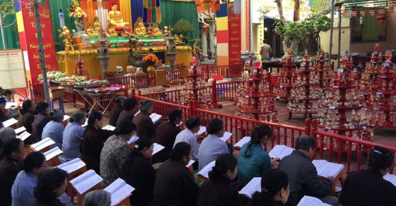 Thanh Hóa: Lễ Hoàn kinh, tạ Pháp Dược sư tại chùa Thanh Hà