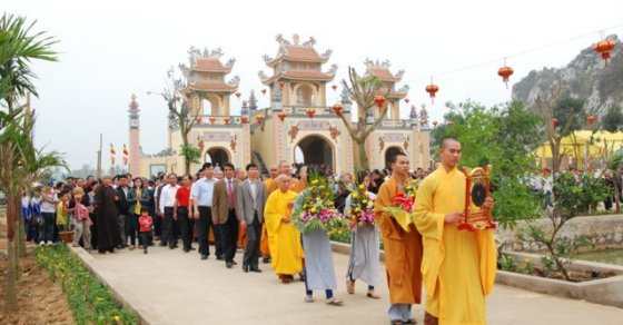 Thanh Hóa: Lễ khánh thành, và Khai hội Quan Âm chùa Vĩnh Thái 72
