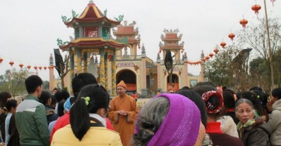 Thanh Hóa: Ngày xuân về chùa Vĩnh Thái 6