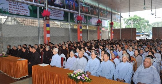 Thanh Hóa: Phật tử về chùa Thanh Hà học giáo lý 2