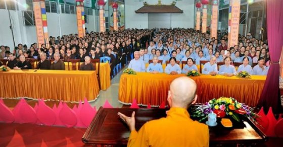 Thanh Hóa: TT Thích Chân Quang thuyết giảng tại chùa Thanh Hà 8
