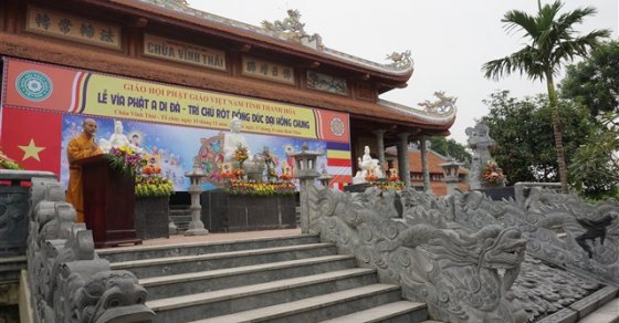 Thanh Hóa: Vía Phật A Di Đà và đúc đại hồng chung chùa Vĩnh Thái 17