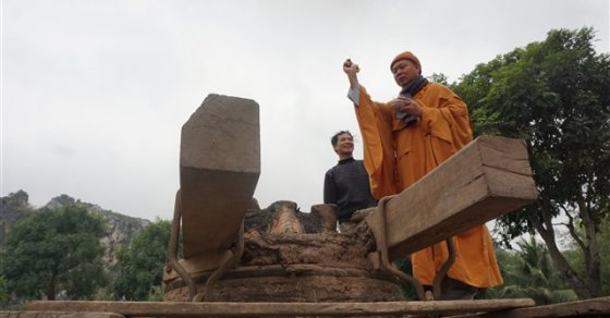 Thanh Hóa: Vía Phật A Di Đà và đúc đại hồng chung chùa Vĩnh Thái 29