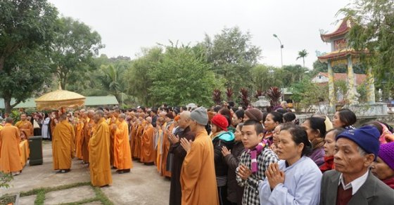 Thanh Hóa: Vía Phật A Di Đà và đúc đại hồng chung chùa Vĩnh Thái 37
