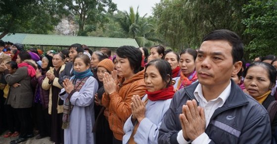 Thanh Hóa: Vía Phật A Di Đà và đúc đại hồng chung chùa Vĩnh Thái 39