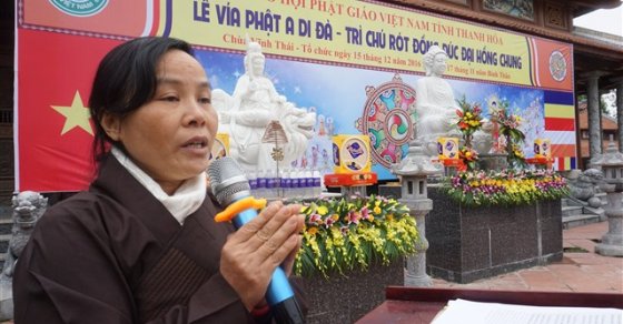 Thanh Hóa: Vía Phật A Di Đà và đúc đại hồng chung chùa Vĩnh Thái 6