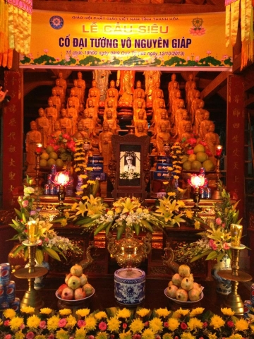 Tp. Thanh Hóa: Lễ tưởng niệm cố Đại tướng Võ Nguyên Giáp tại chùa Đại Bi 10