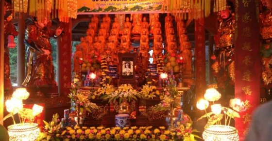 Tp. Thanh Hóa: Lễ tưởng niệm cố Đại tướng Võ Nguyên Giáp tại chùa Đại Bi